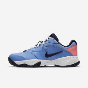 Chaussure De Tennis Nike NikeCourt Lite 2 Bleu 9625-473 Royal Pulse/White/Sunblush/Obsidian Femme | XQB-32889891